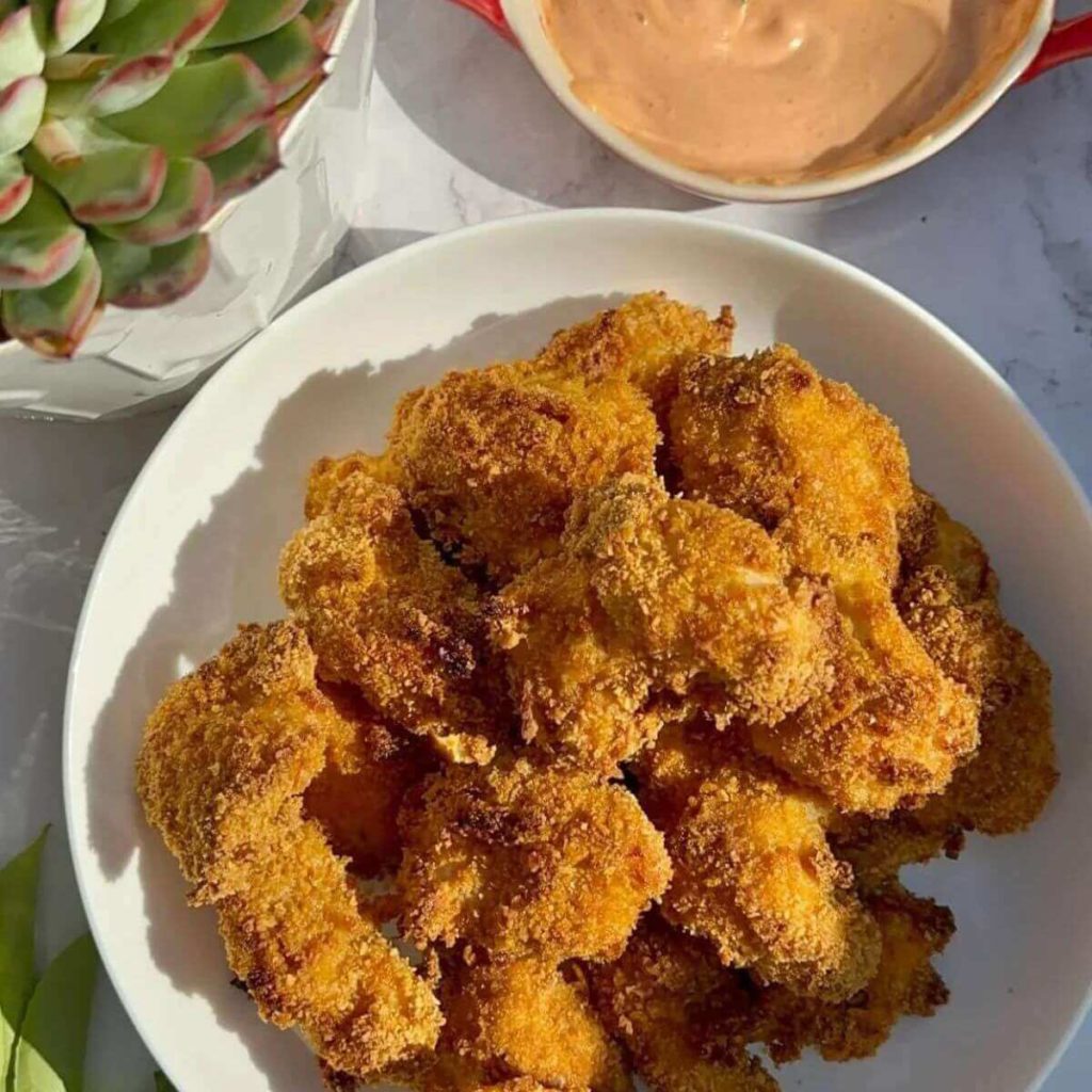 Easy Baked Cornflake Chicken Nuggets
