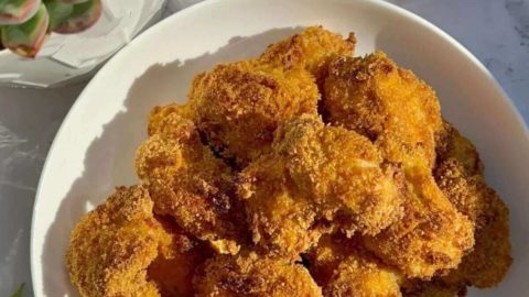 Easy Baked Cornflake Chicken Nuggets