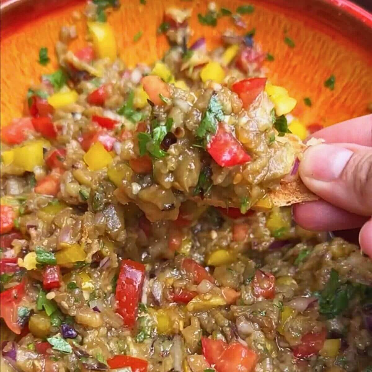 Grilled Eggplant Salad (Salata de Vinete)