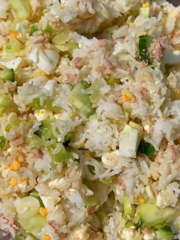 How to make quick and easy rice salad