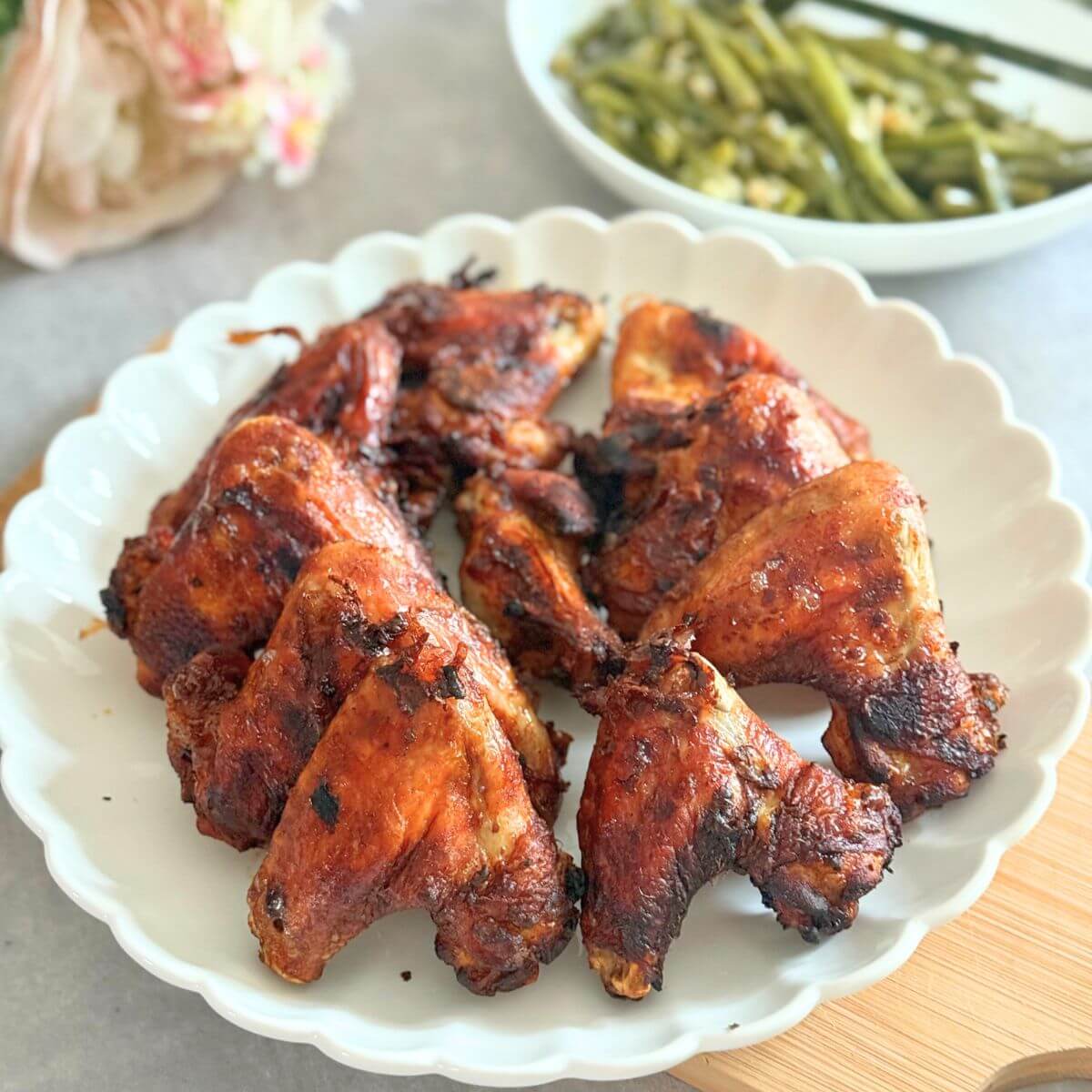 Sticky Baked Chinese Chicken Wings
