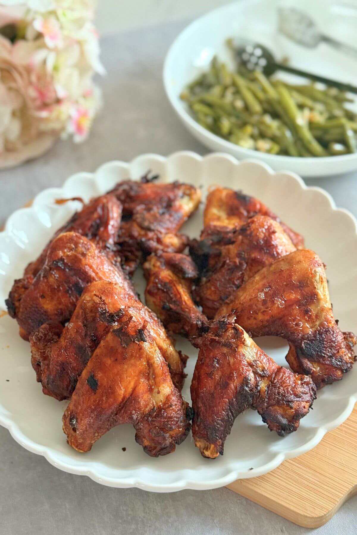 Sticky Soy Garlic Baked Chicken Wings (40-Minute, No Fry)