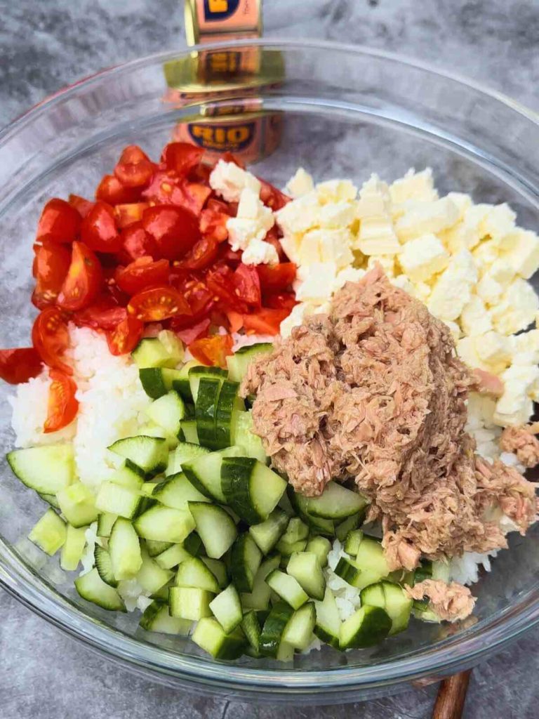 Easy Tuna Rice Salad