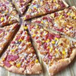 Easy Homemade Sweetcorn, Tuna Pizza