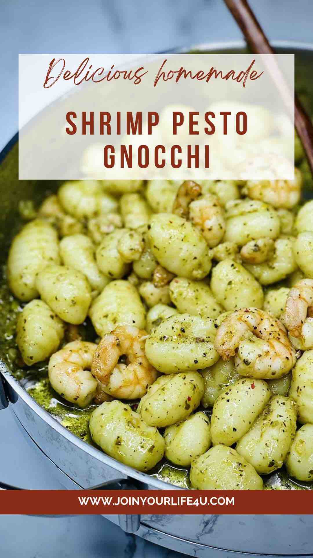 Pesto Shrimp Gnocchi