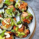 Viral TikTok Baked Salmon Sushi Cups