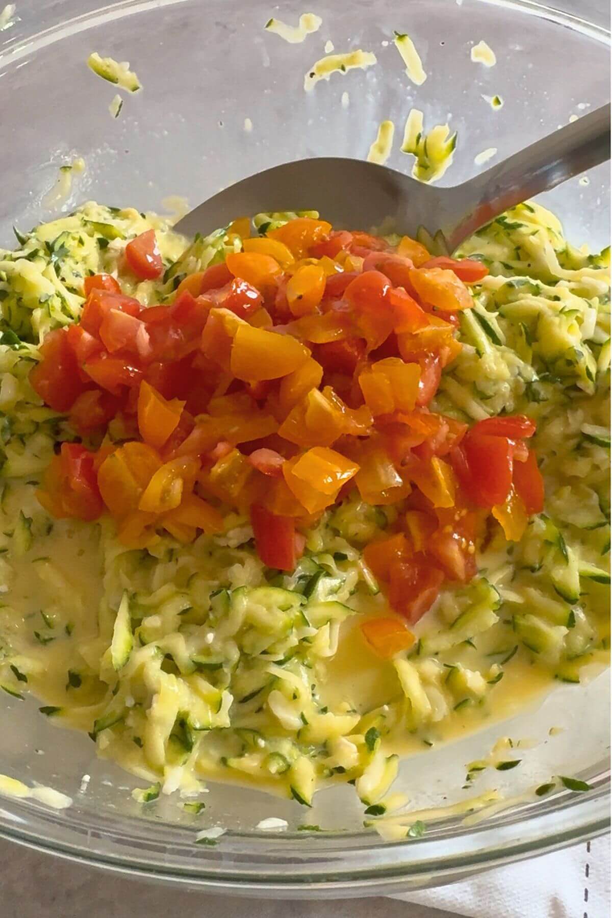 Fresh tomatoes for keto egg muffins. 