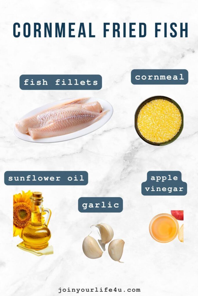 Cornmeal Crust Fried Fish (with Polenta & Garlic Sauce) - JoinYourLife4U
