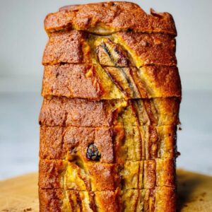 Maple Syrup Banana Bread with Walnuts