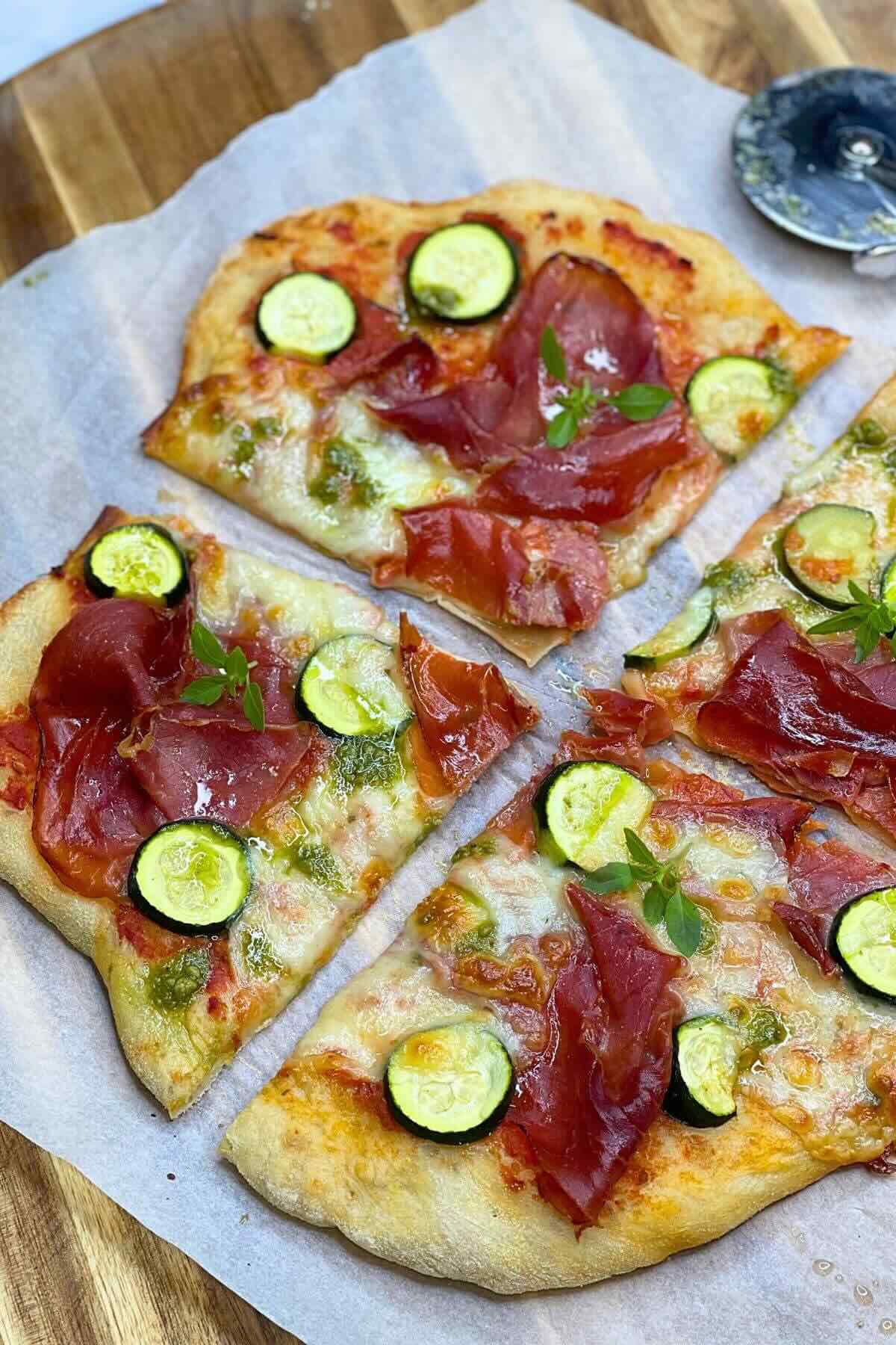 4-Ingredient Italian Pizza Dough (So Easy!)