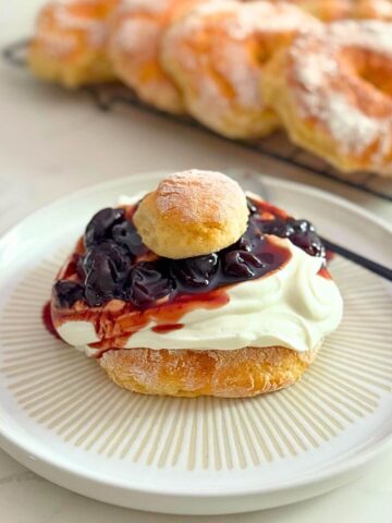 Baked Papanasi (The Romanian Cheese Danish)