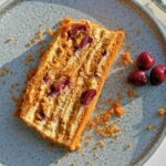 Russian Medovik honey cake with thin golden layers and cream filling.